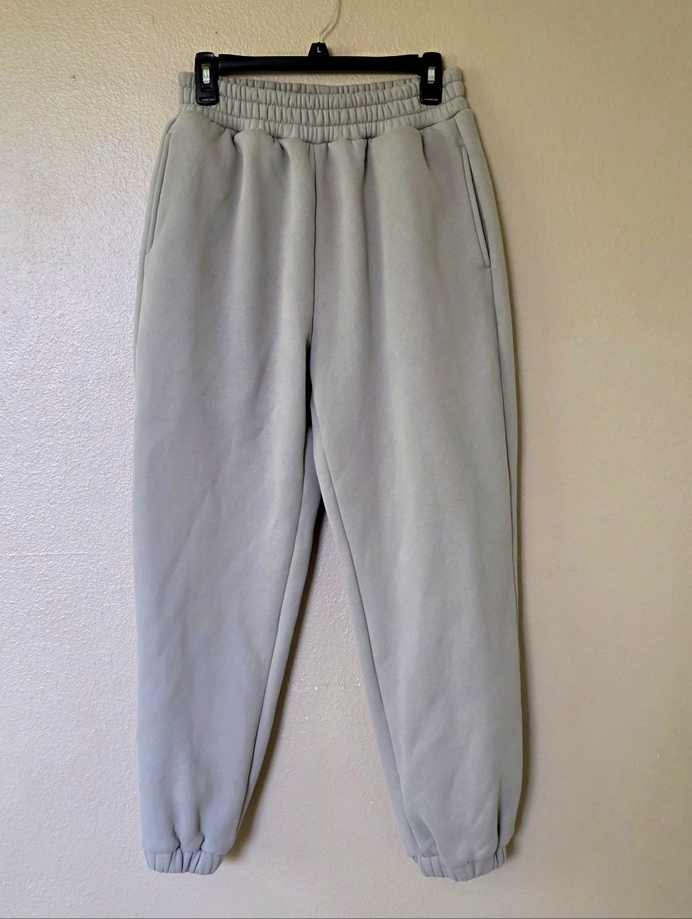 Comfrt Womens Stone Travel Essential Sweatpants Lounge - Size M